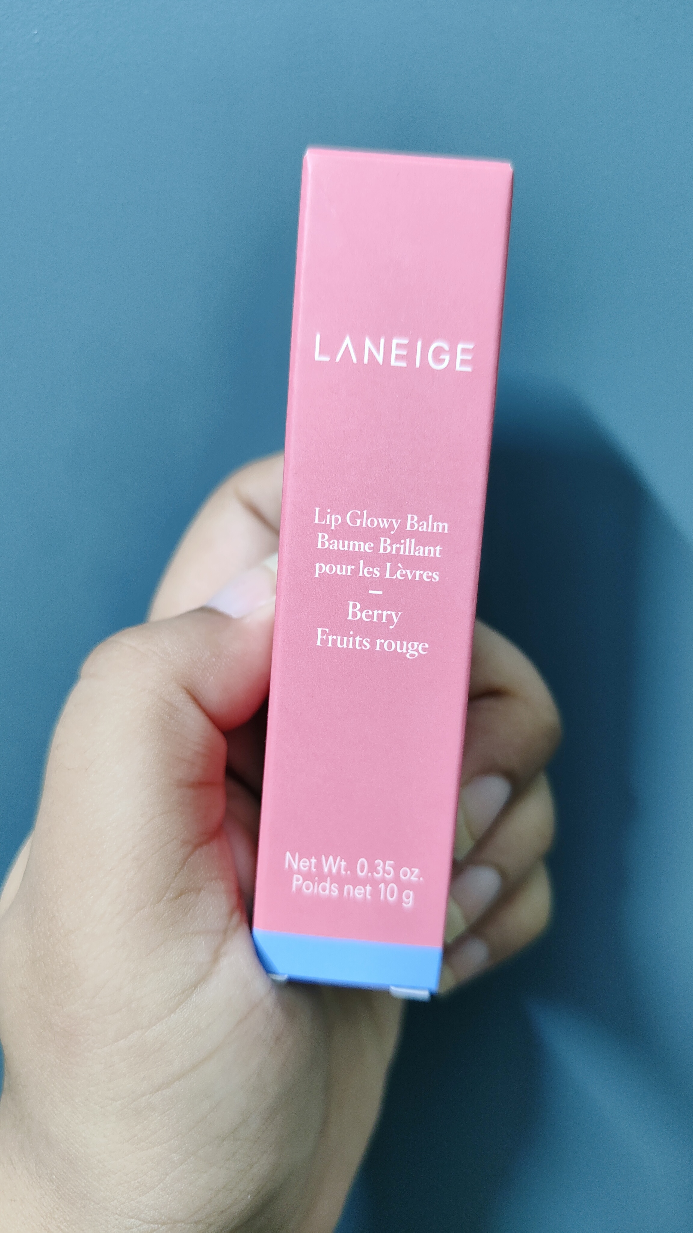 Laneige Lip Glowy Balm In Berry - Feuchtigkeitsspendender Lippenbalsam Mit Sheabutter, Getönt